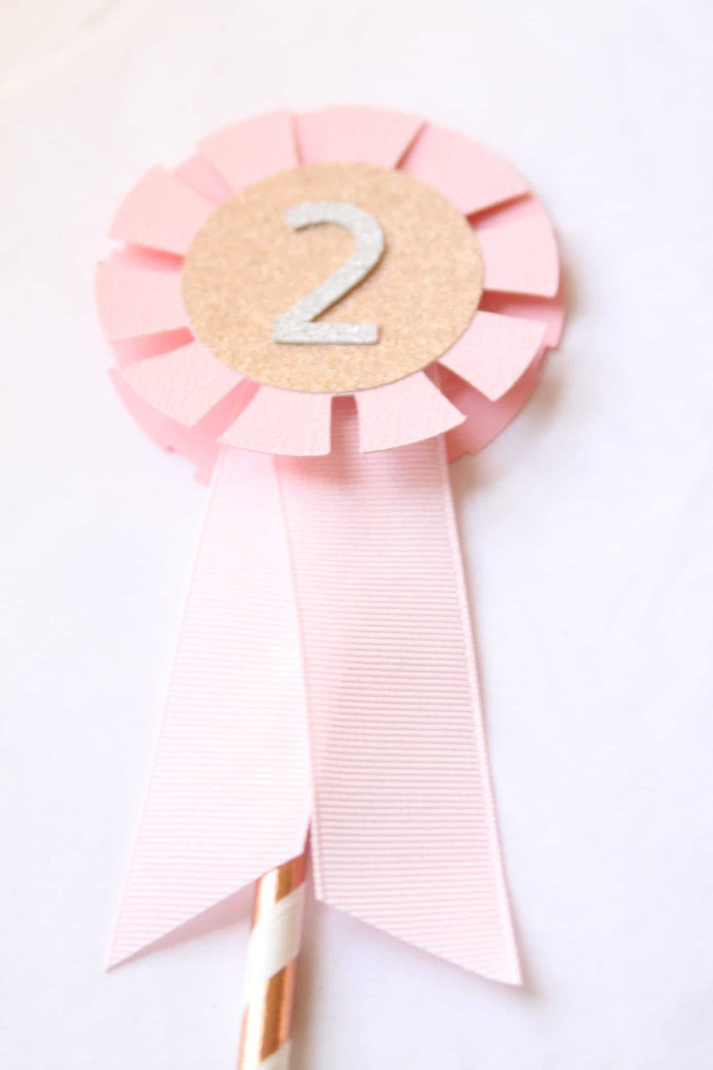 Pink Pony Party Cake Topper