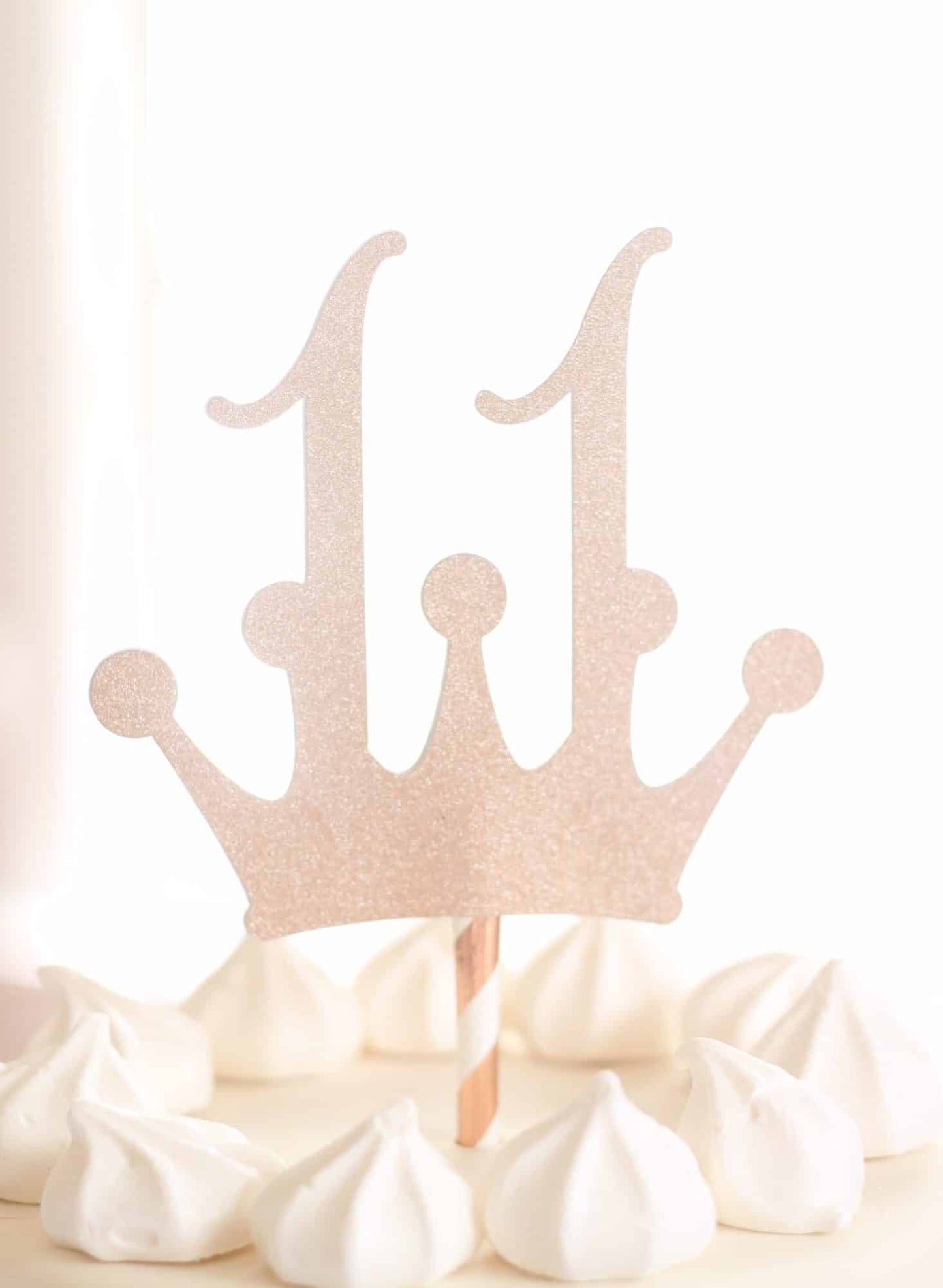 11th Birthday Crown Topper
