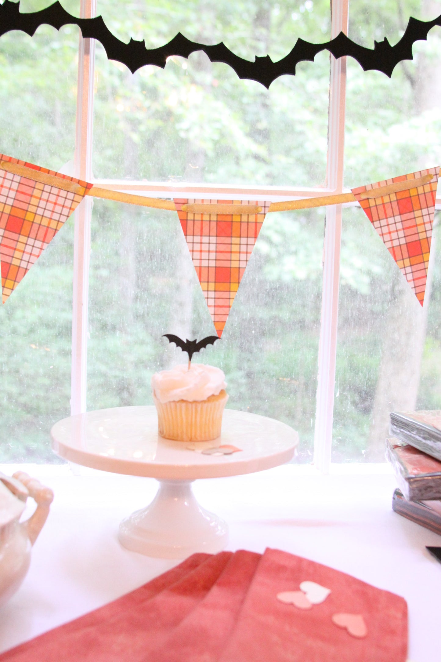 Felt Bat Garland