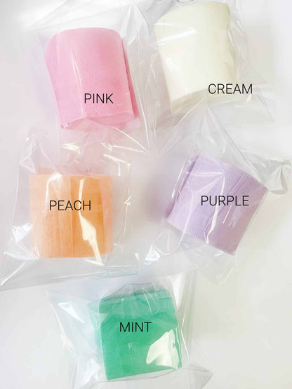 Pastel Streamers - Individual