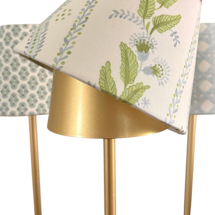 LED Lamp Shade Cover | Floral Stripe | EnFete Party