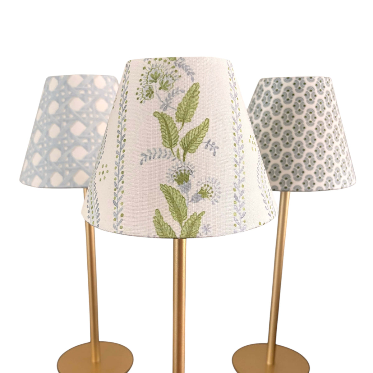 LED Lamp Shade Cover | Floral Stripe | EnFete Party
