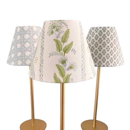 LED Lamp Shade Cover | Floral Stripe | EnFete Party
