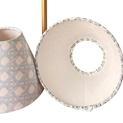 LED Lamp Shade Cover | Floral Stripe