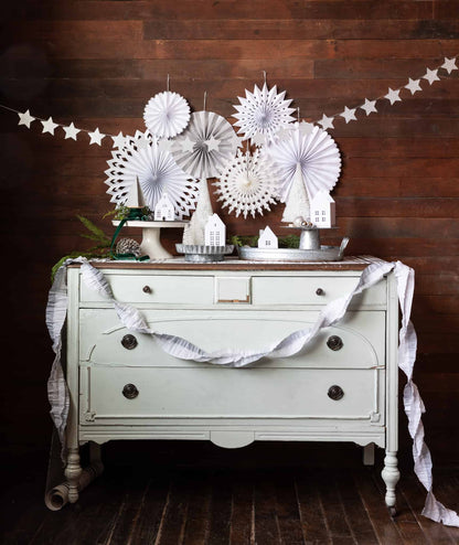 Baby It's Cold Outside Snowflake Party Fans