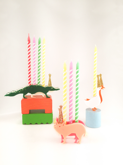 Party Pig Candle Holder