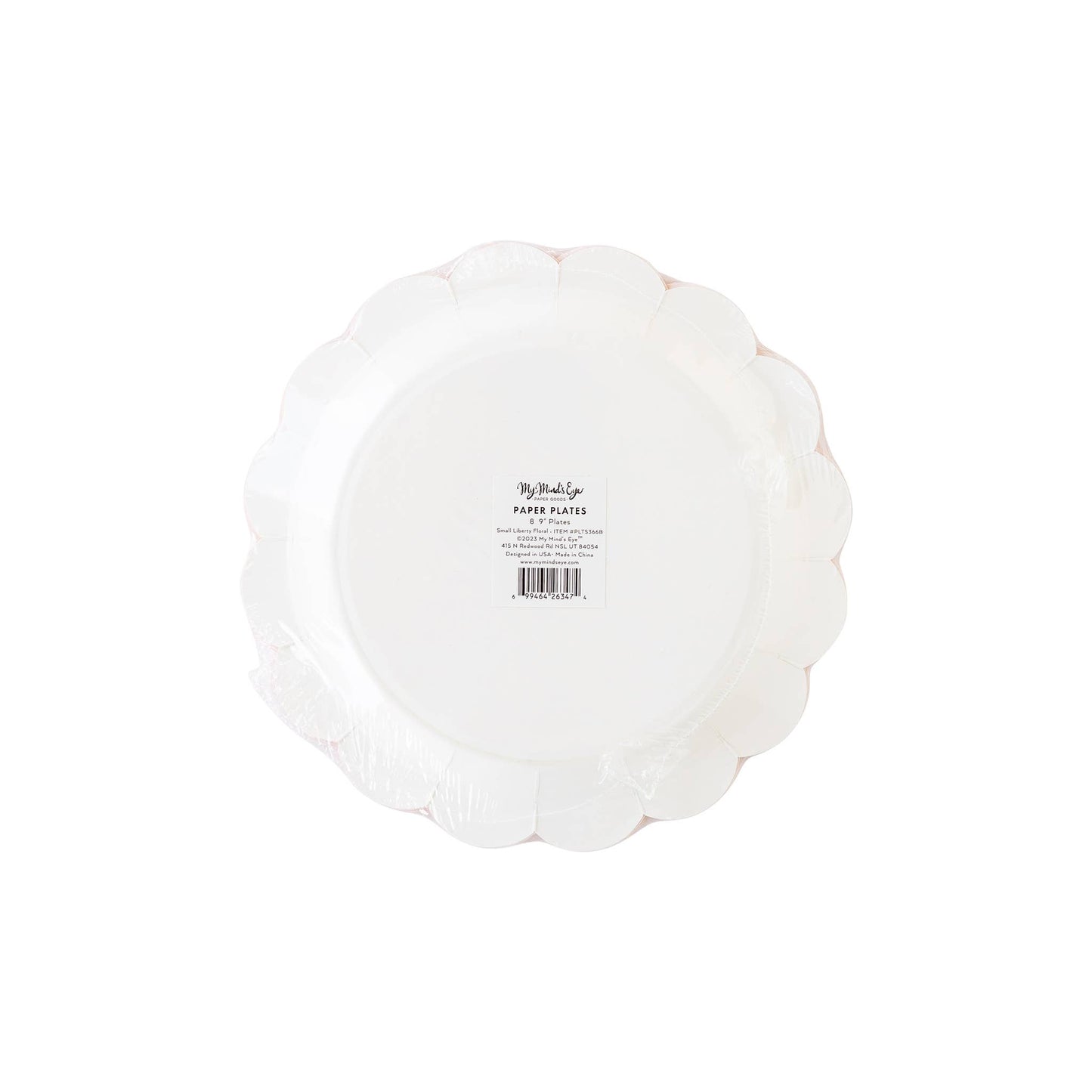 Large Liberty Floral Paper Plate