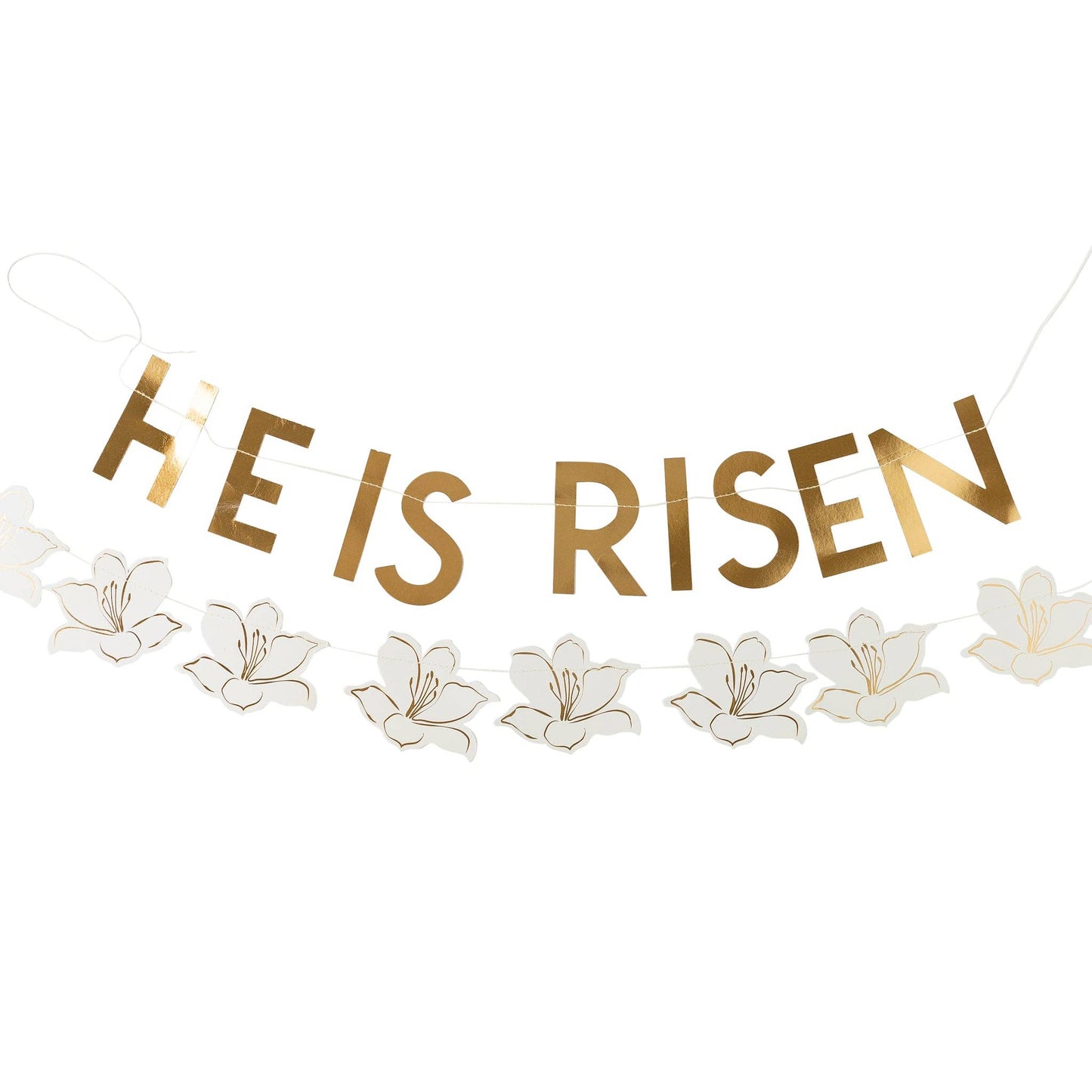 He is Risen Banner - Easter Decor