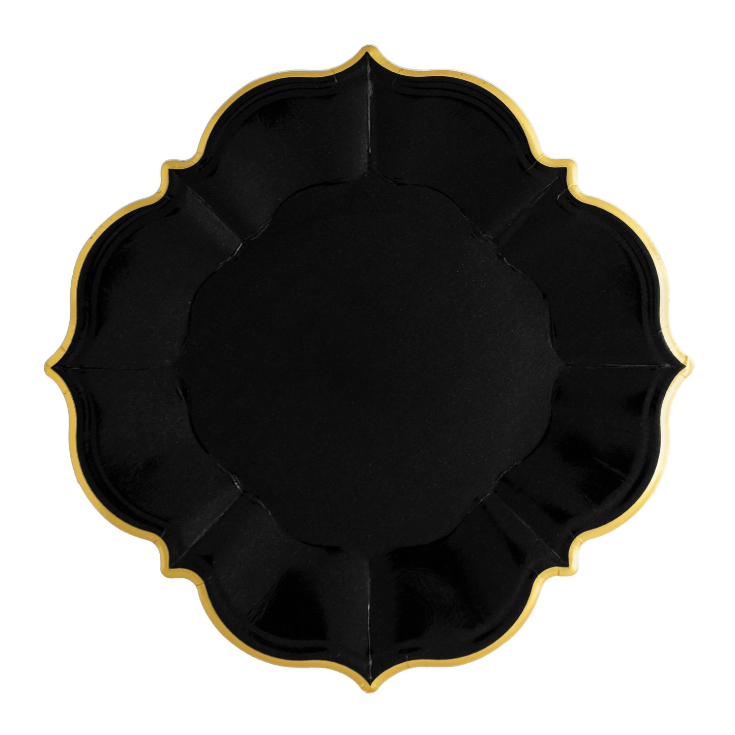 Black Luncheon Plates