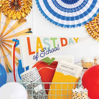 Last Day of School Felt Pennant