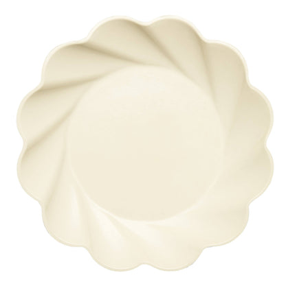 Cream Compostable Dinner Plate