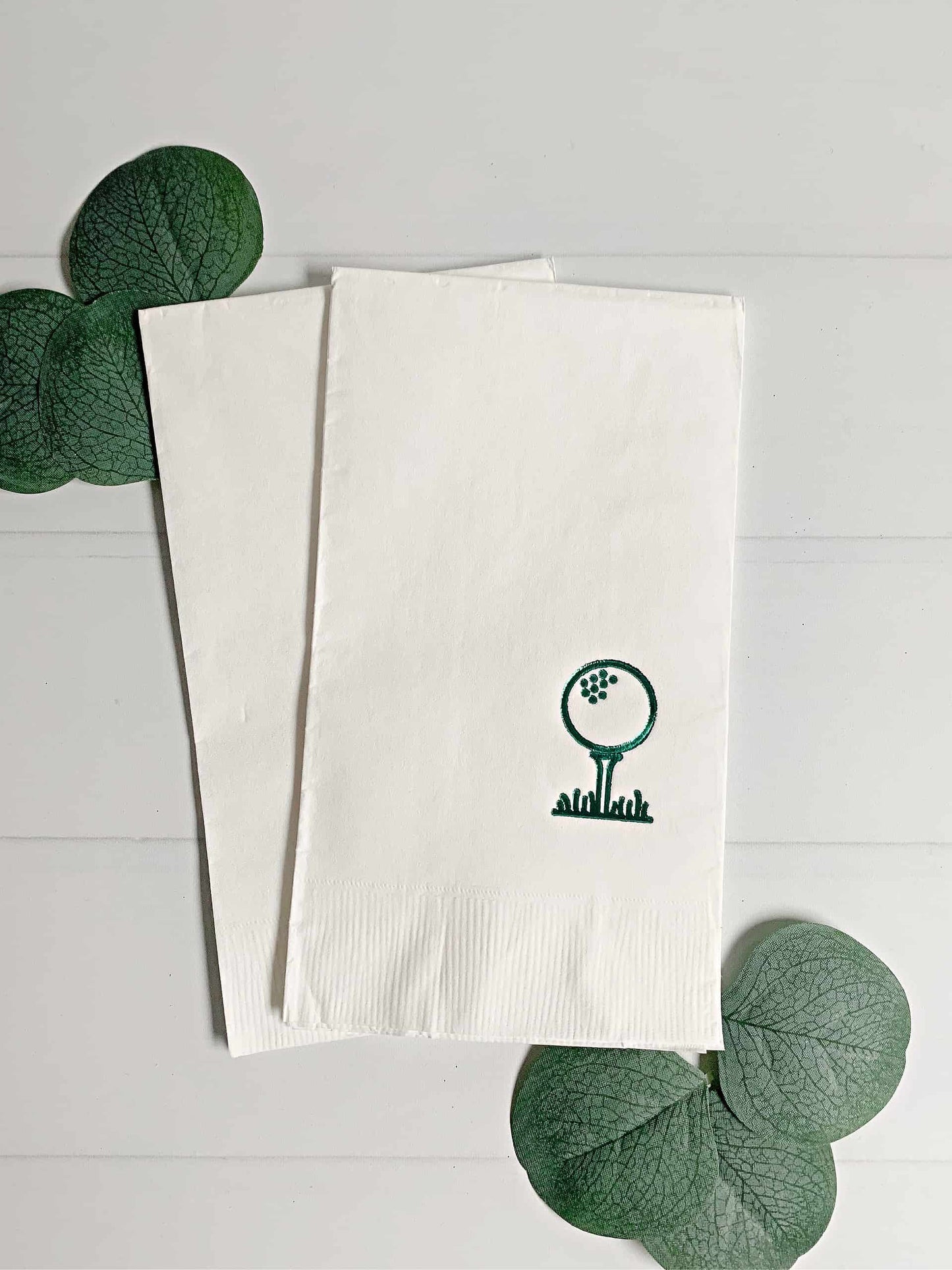 Golf Tee Dinner Napkins