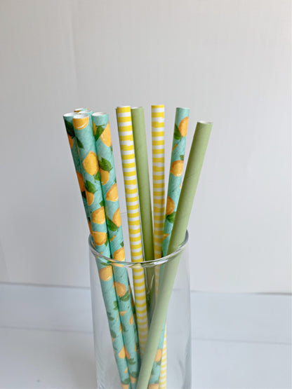 Lemons & Sage  Straws
