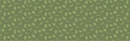 Boho Sage Green Table Runner - 96" Wipeable Oilcloth