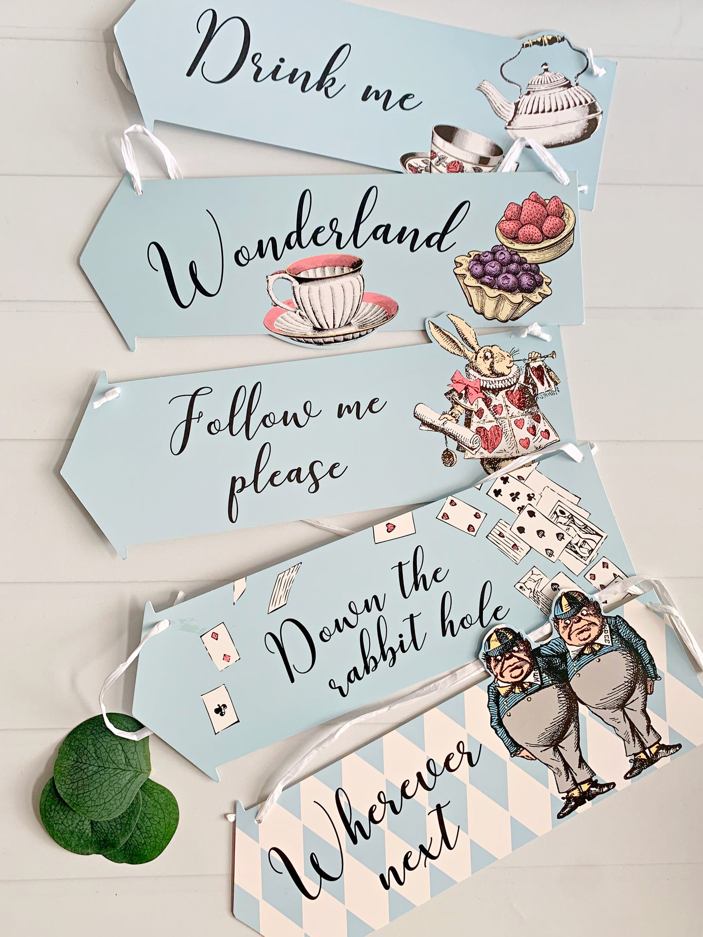 Alice in Wonderland Signs
