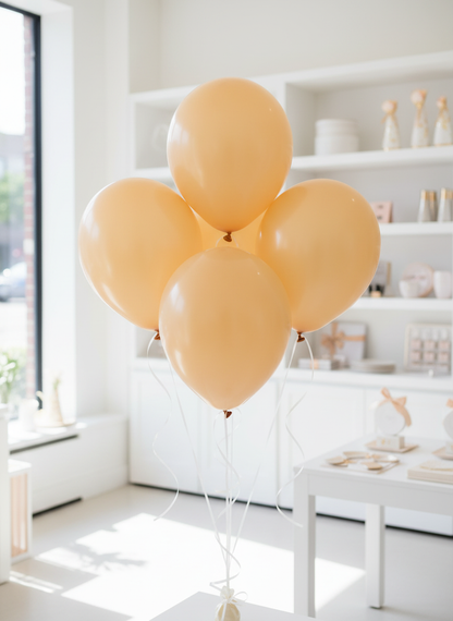 Amber Peach Balloon Bouquet