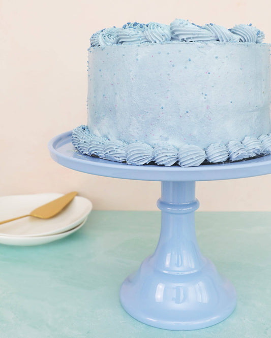 Wedgewood Blue Melamine Cake Stand