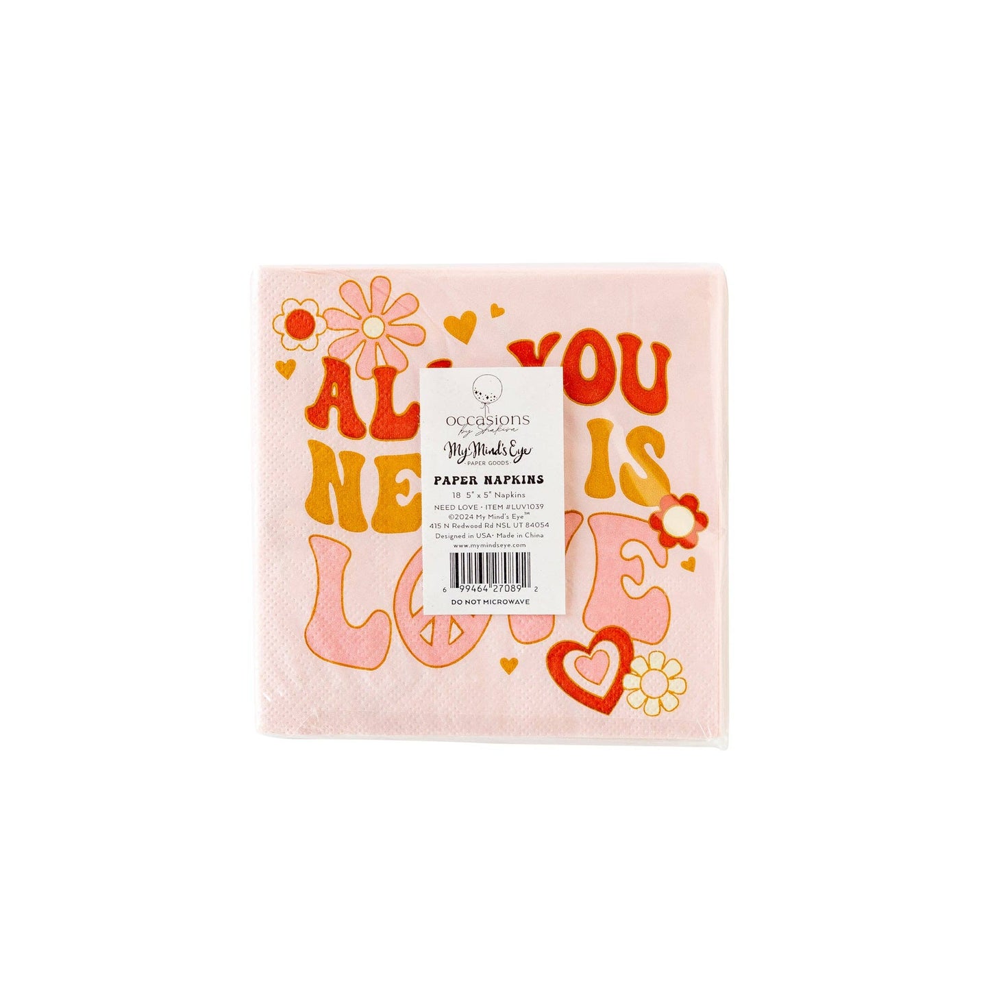 All you Need is Love Napkin
