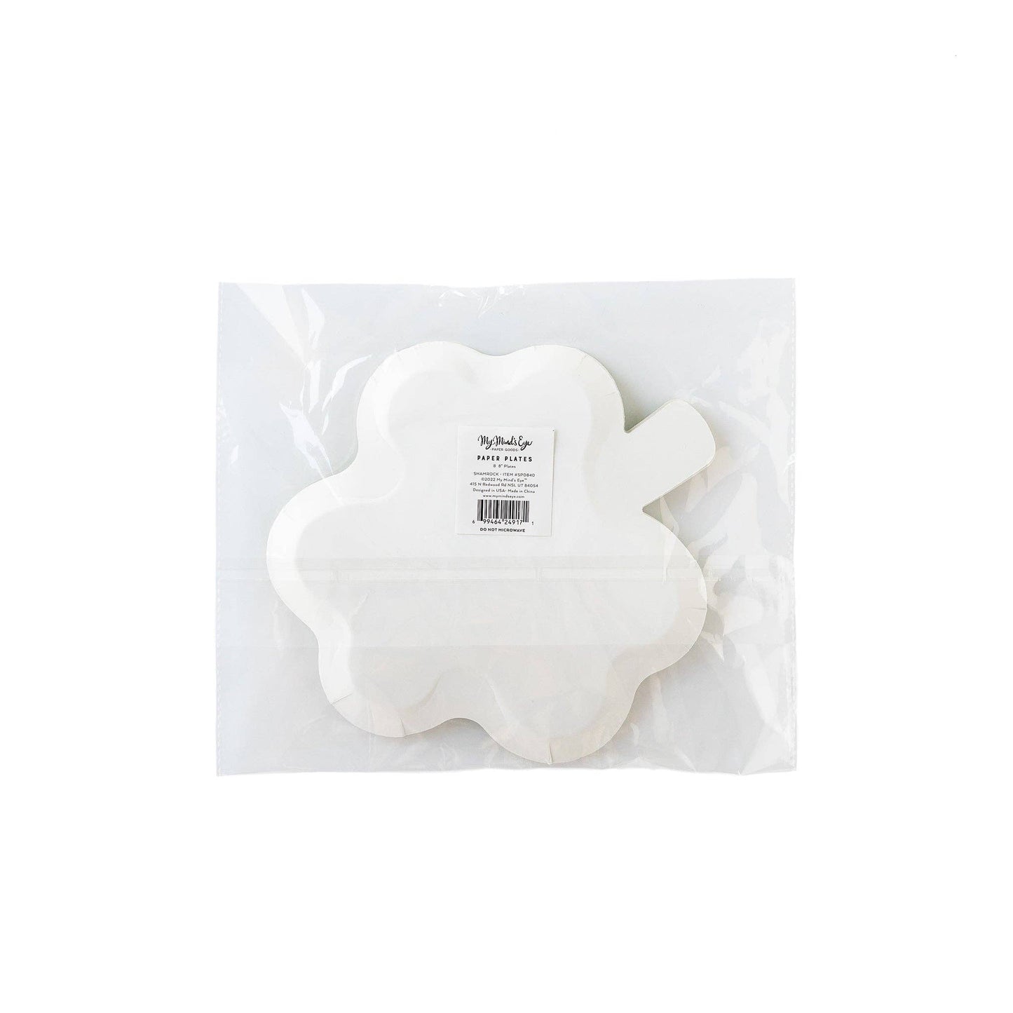 Shamrock Dessert Plates