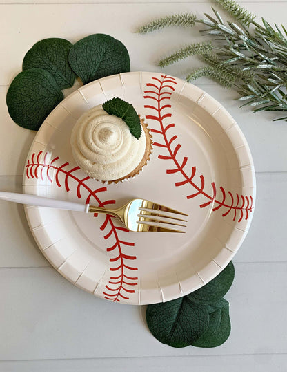 Baseball Paper Plate