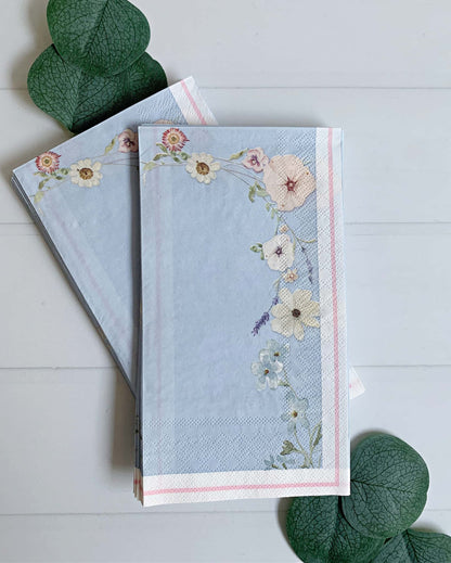 Easter Floral Guest Towel/ Dinner Napkin