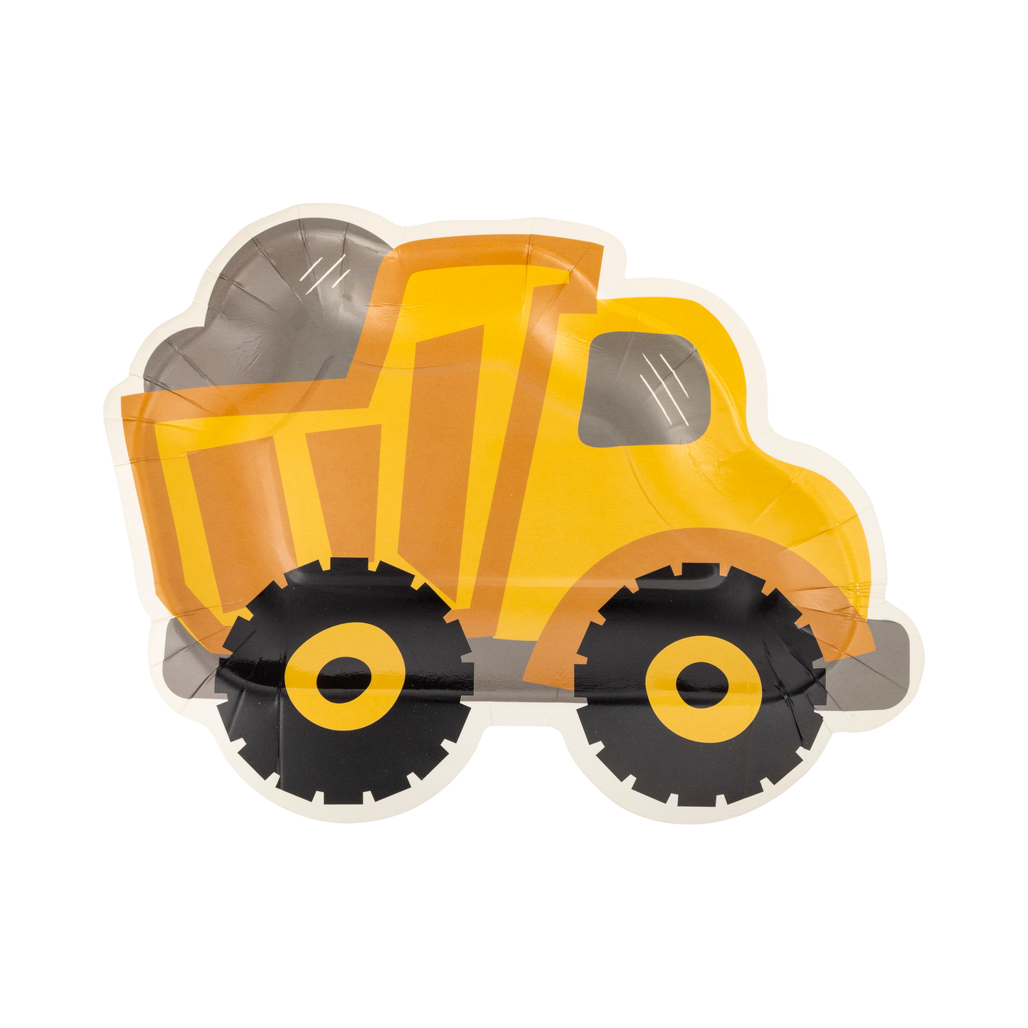 Construction Dump Truck Paper Plates