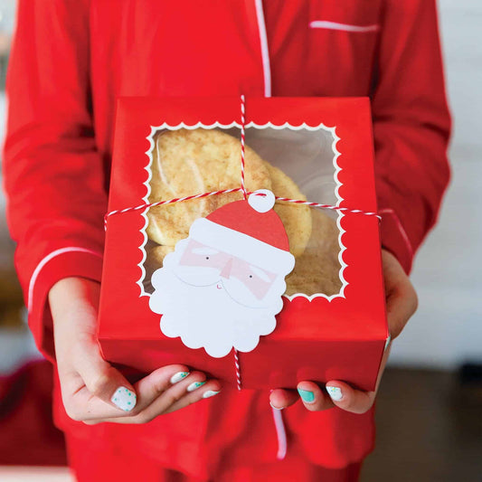 Santa Cookie Boxes