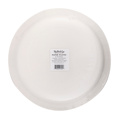 Hamptons Blue Gingham Plates