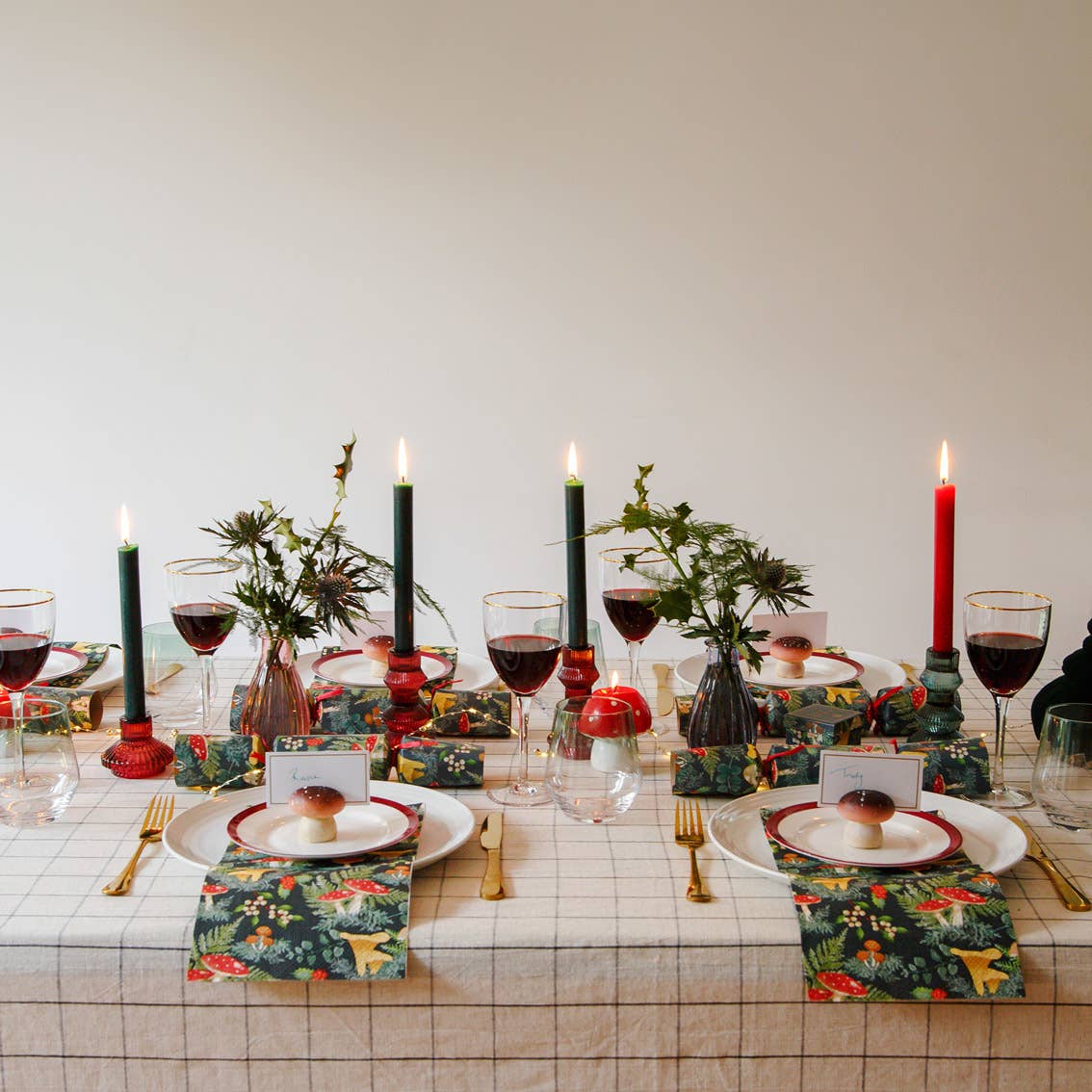 Woodland Mushroom  Napkins