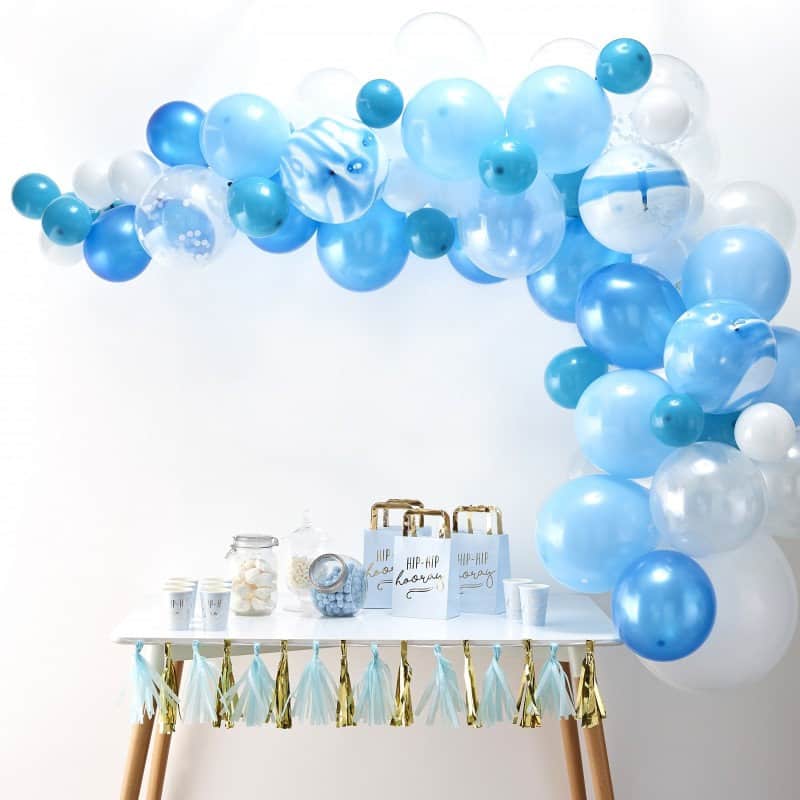Baby Blue Balloon Garland Kits