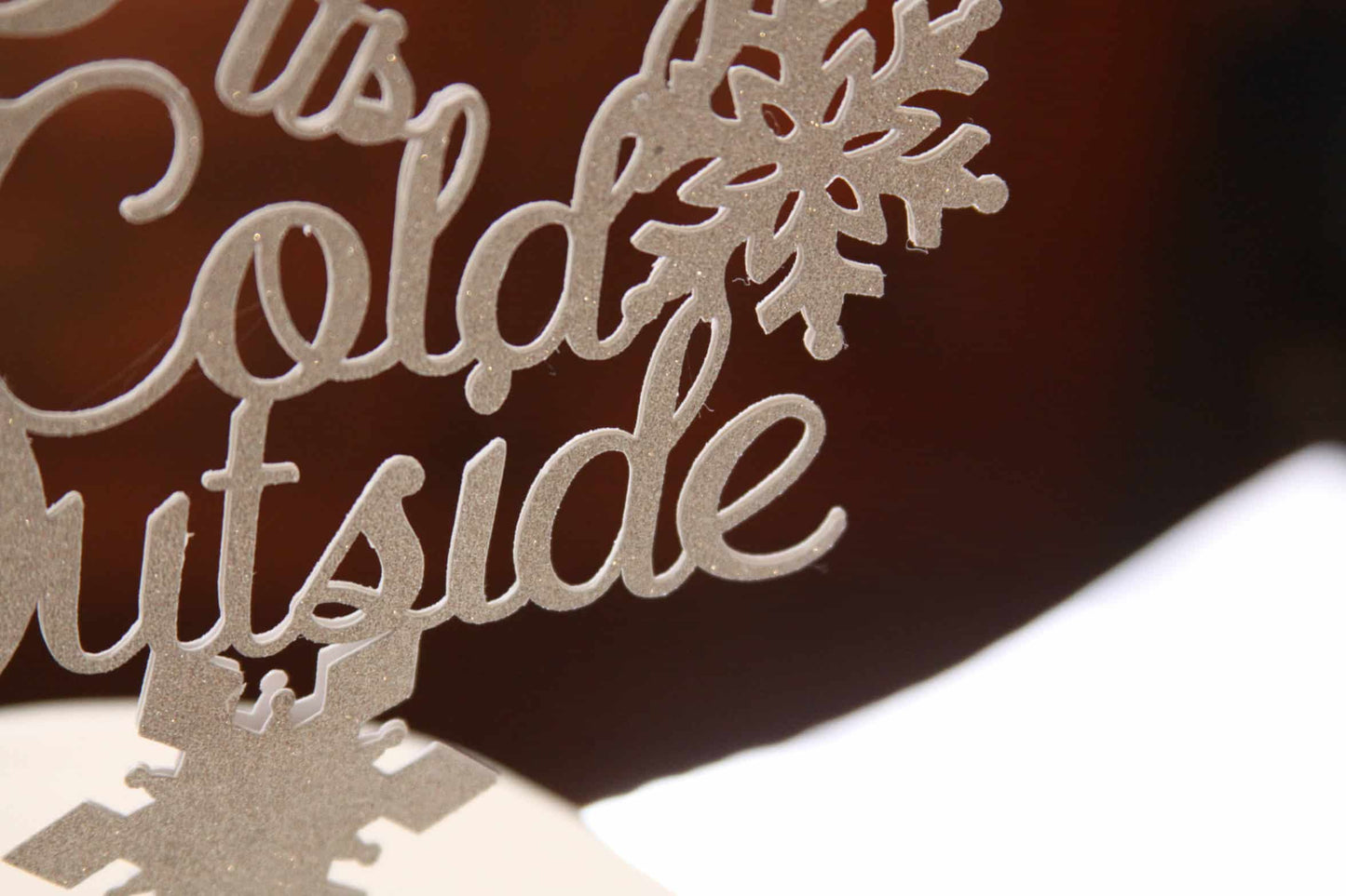 Baby It's Cold Outside Cake Topper