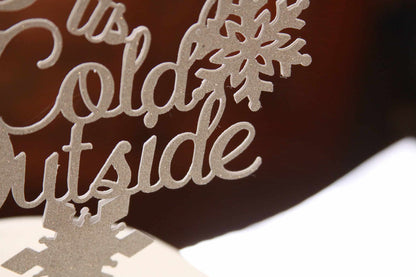 Baby It's Cold Outside Cake Topper