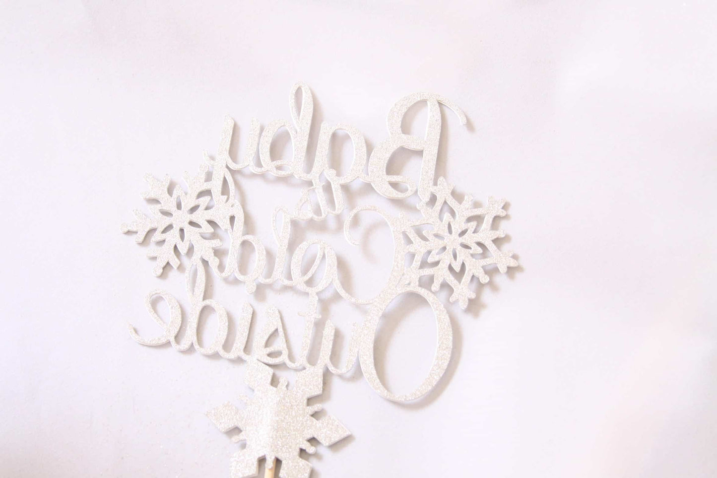 Baby It's Cold Outside Cake Topper