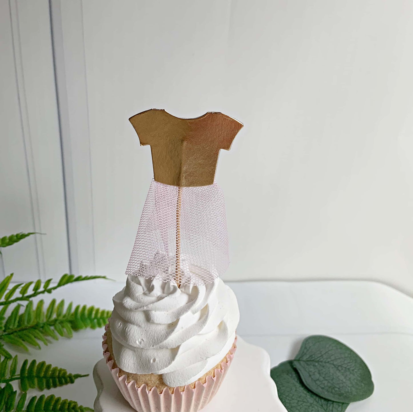 Ballerina Princess Cupcake Toppers and Cupcake Liners Set