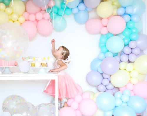 Balloon Garland Kit - DIY Pastel Rainbow