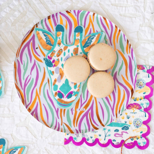 Safari Collection Round Dinner Plates