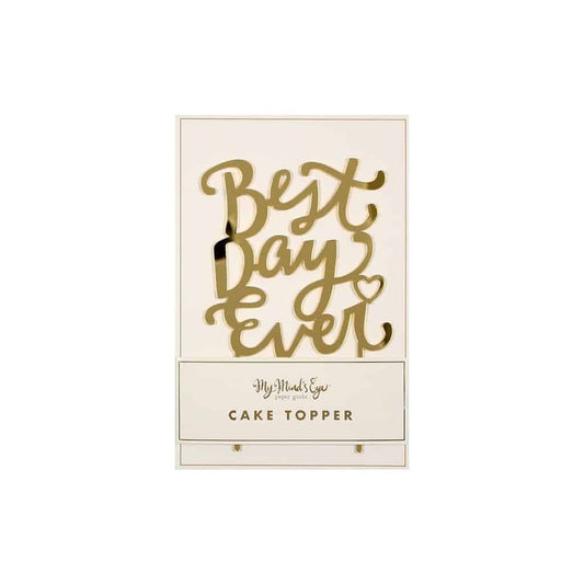 Best Day Ever Cake Topper