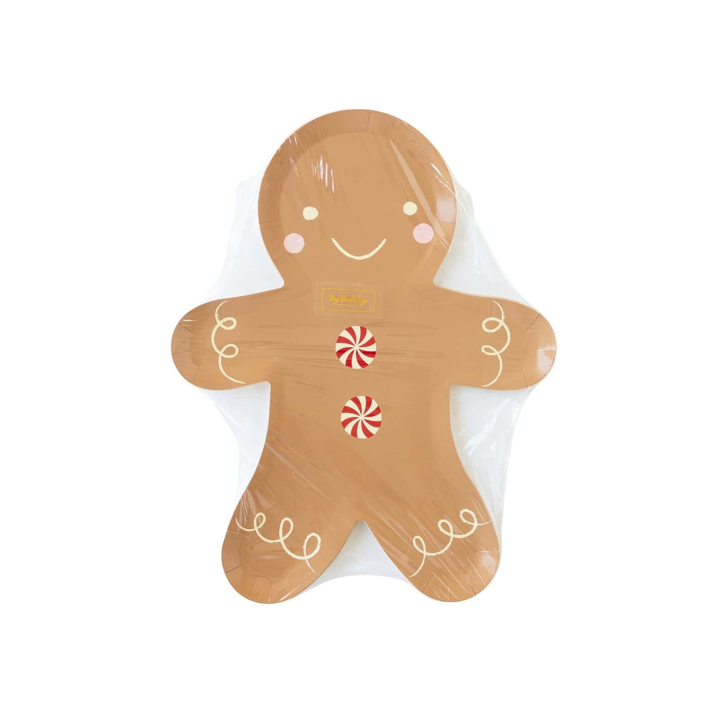 Gingerbread Man Plates