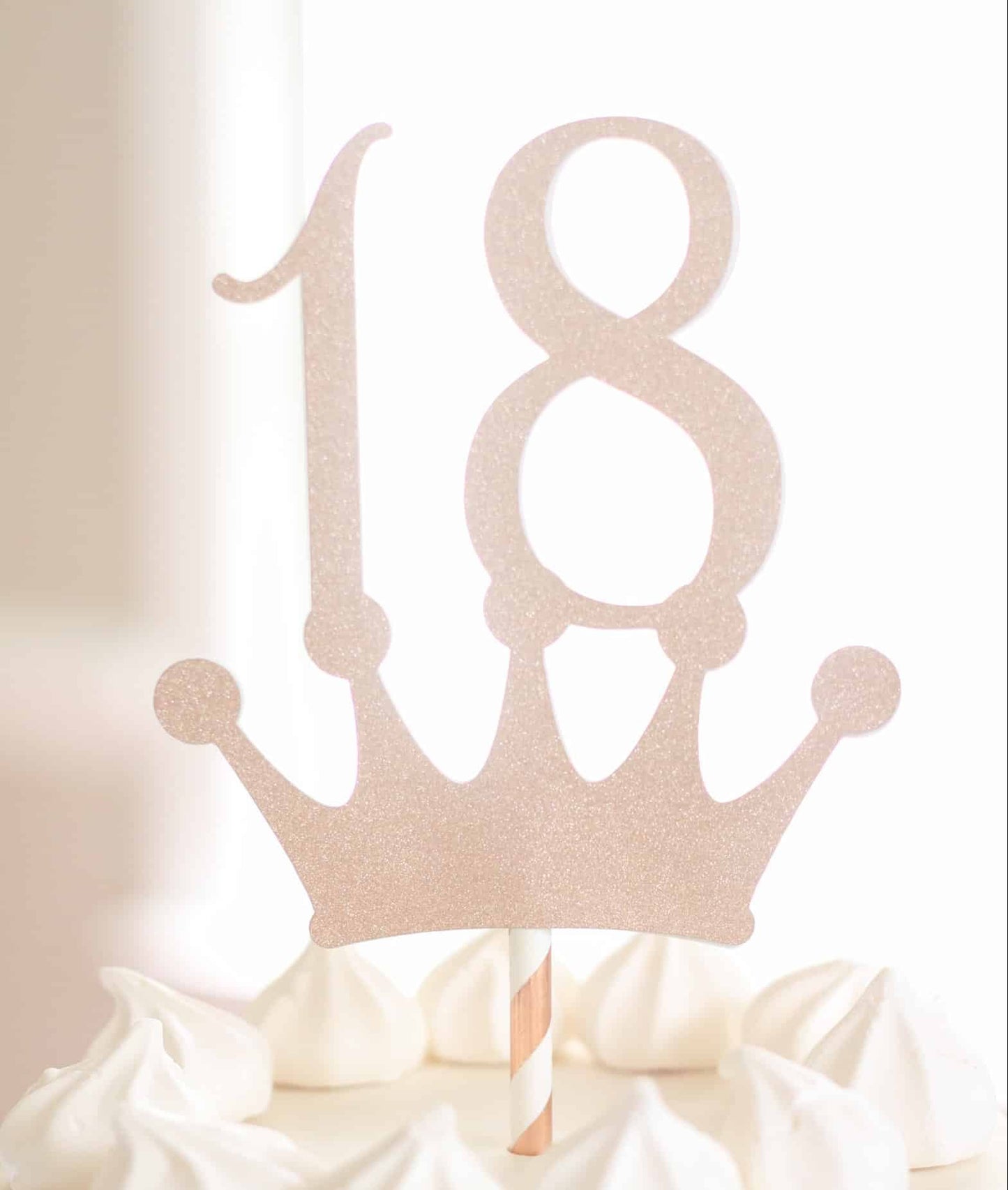 18th birthday crown topper