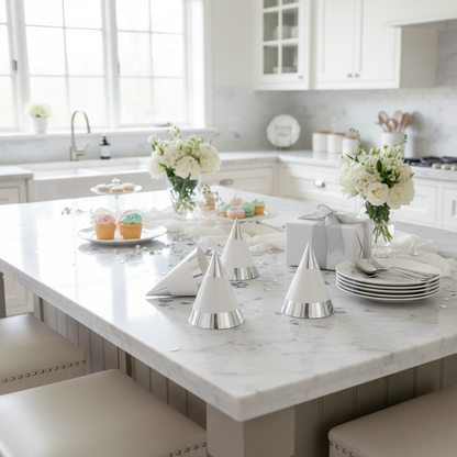 Birthday party close-up