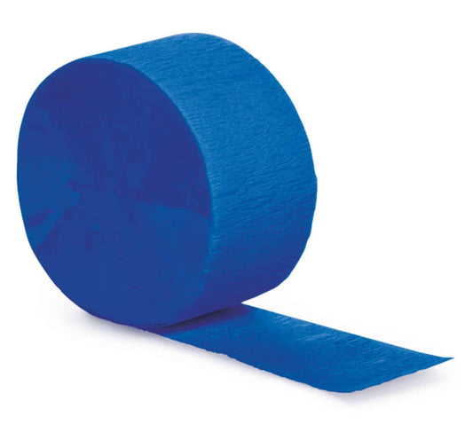 Blue Streamer for Party Decor