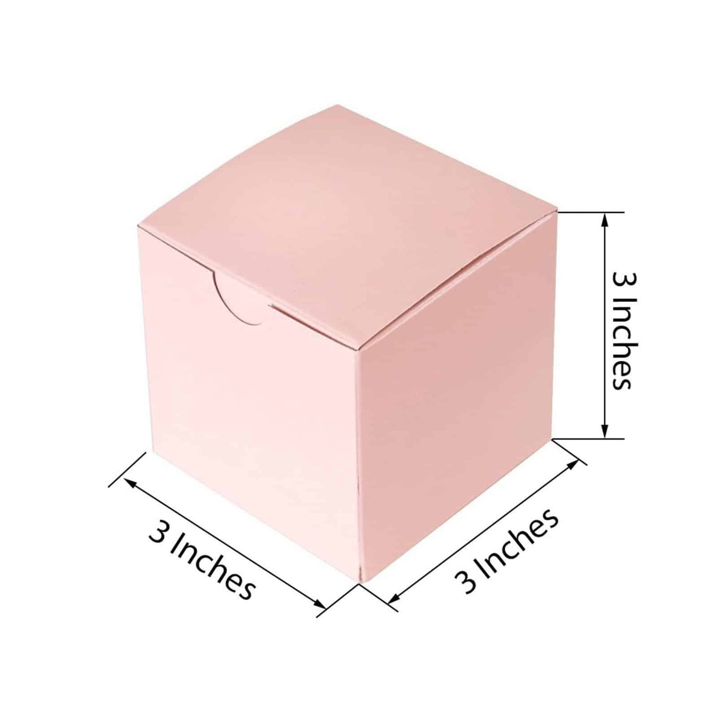 Blush Bridal Shower Favor Boxes