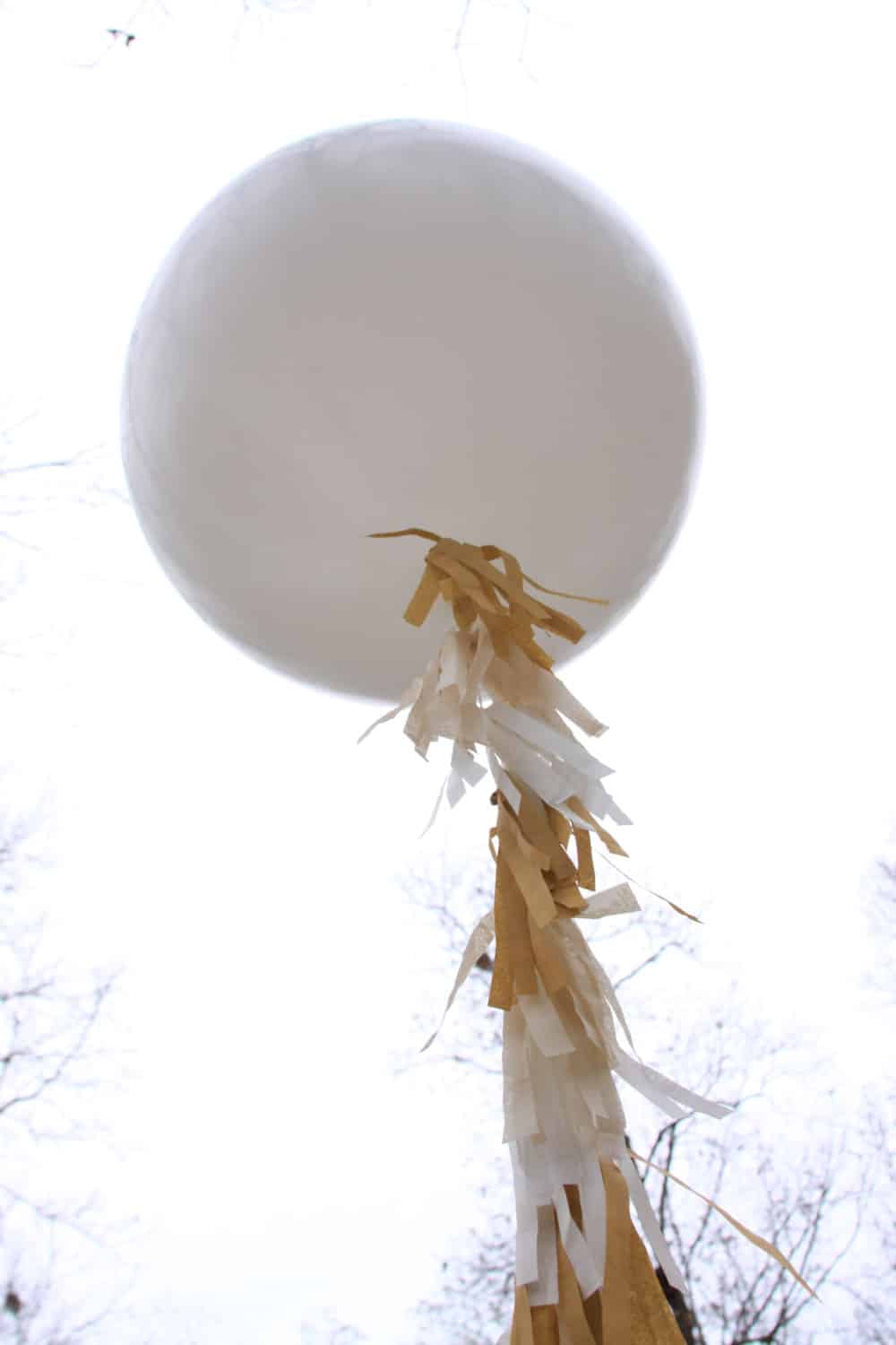 Wedding Balloon Tails or Tassel Garlands