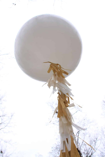 Wedding Balloon Tails or Tassel Garlands