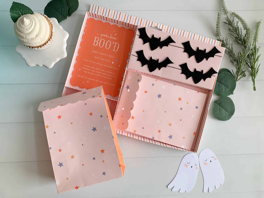 Halloween Boo Kit to use for the Halloween Neighborhood tradition