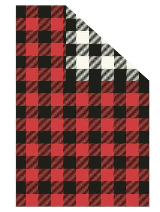 Buffalo Plaid Gift Wrap - Double Sided