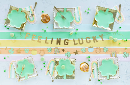 Shamrock Dessert Plates