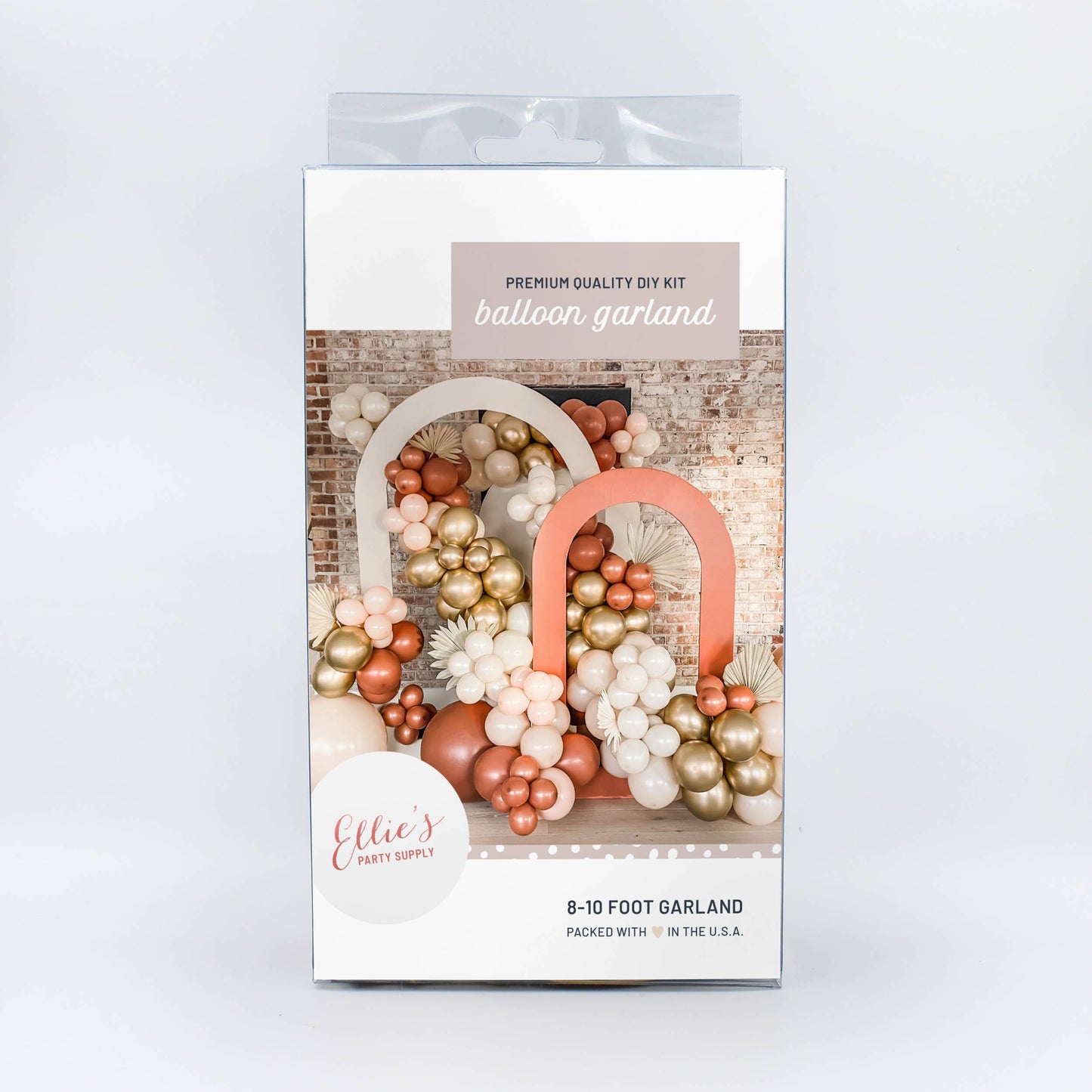 Burnt Orange Balloon Garland