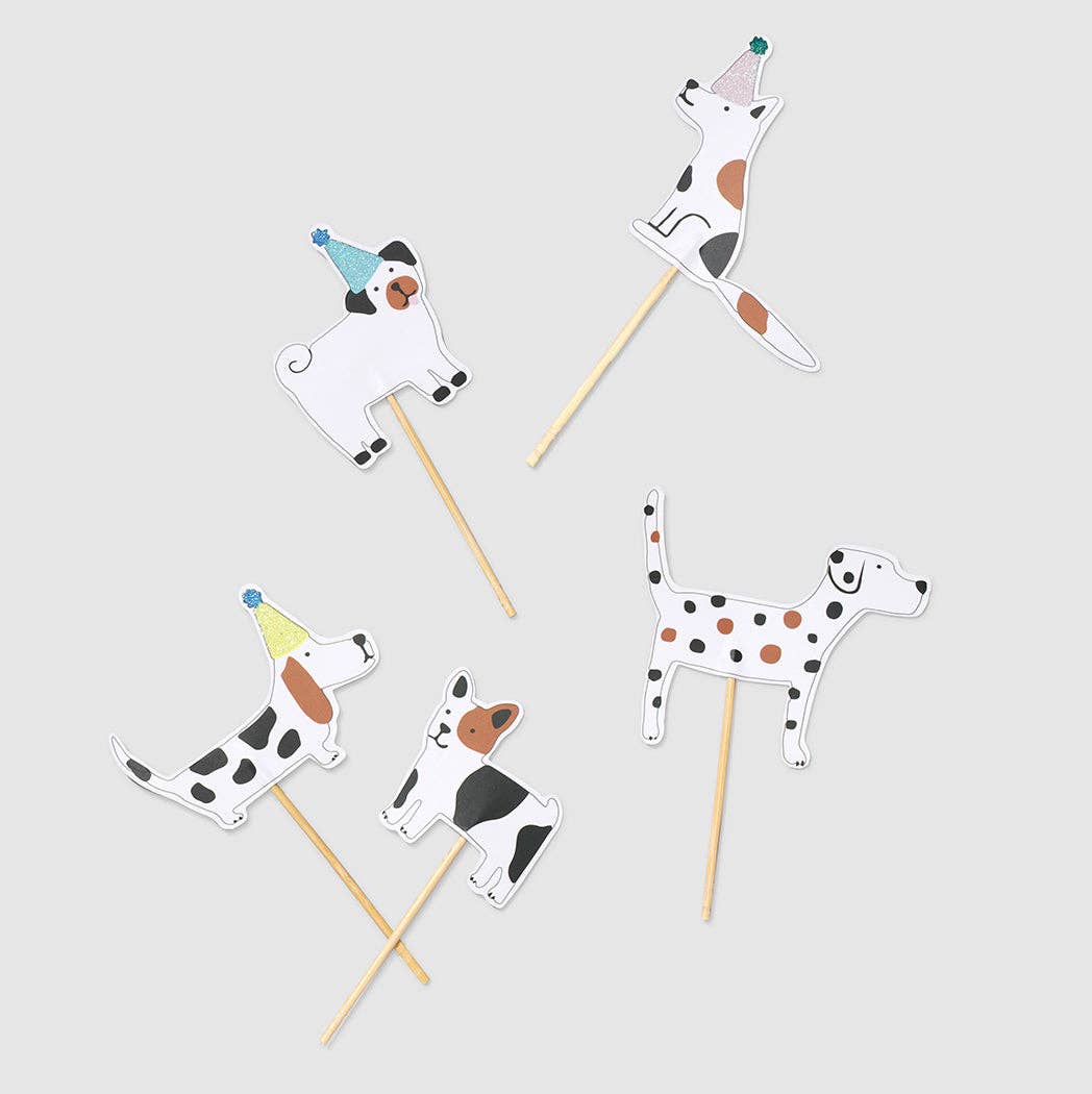 Dog Cupcake Toppers
