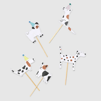 Dog Cupcake Toppers